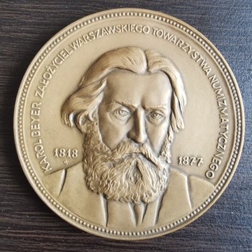 Medal Karol Beyer - Założyciel WTN