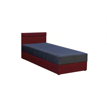 202-W2 Wygodne łóżko Tapczan z materacem 80x200