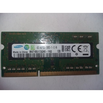 SAMSUNG DDR3L 1600 SODIMM  4GB PC3L-12800S-11-B4