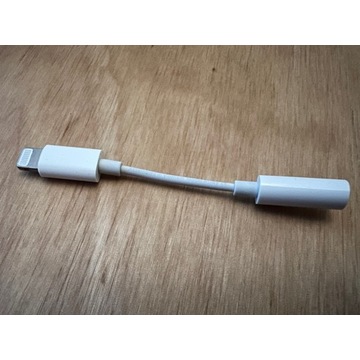 Przejściówka Apple z Lightning na jack 3,5 mm
