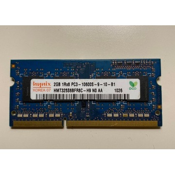 RAM 2GB SODIMM PC3-1600S-9-10-B1