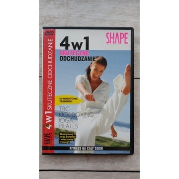 DVD SHAPE poleca DWIE płyty z treningami 