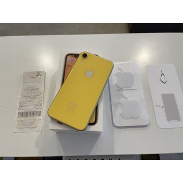 Apple iPhone Xr 64GB żółty super stan bez blokad