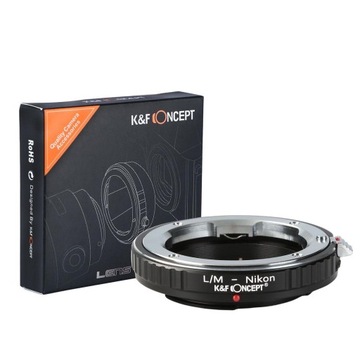 K&F Concept adapter Leica M - Nikon AI
