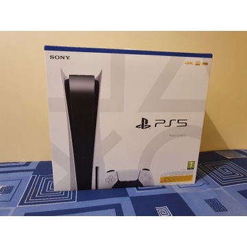PlayStation 5 PS5 z napędem nowa konsola Sony