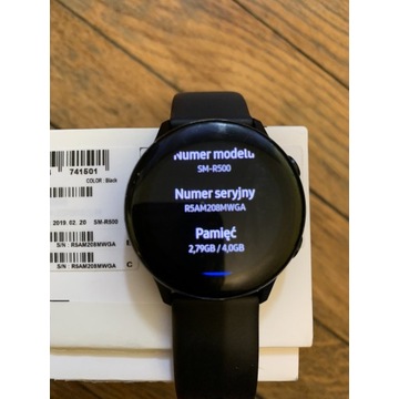Samsung Watch Active SM-R500 NFC GPS