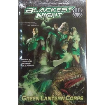 DC Blackest Night Green Lantern Corps Zafoliowany