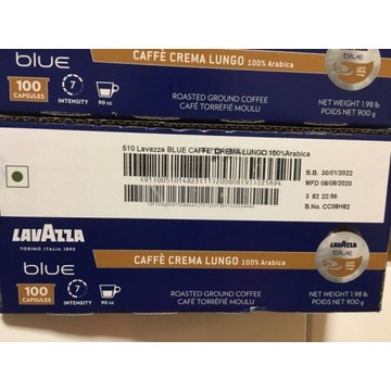 Kapsułki Lavazza CAFFE CREMA LUNGO 100 szt.