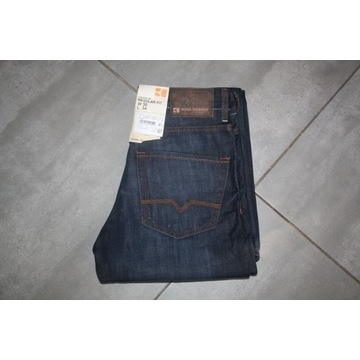 spodnie jeans HUGO BOSS orange reg 33 / 36 Łódź | Kup teraz na Allegro