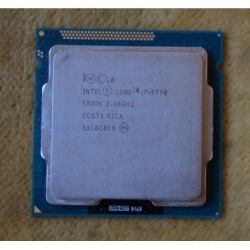 Procesor Intel i7-3770 socket 1155 + chłodzenie