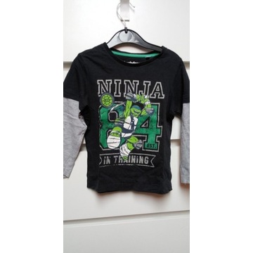 C&A bluzka z długim Wojownicze żółwie Ninja 104