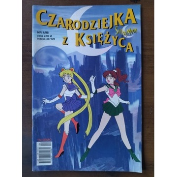 komiks Sailor Moon Czarodziejka z Księżyca  4/98