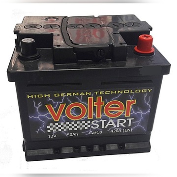 Akumulator Volter 50Ah 420A 12V P+