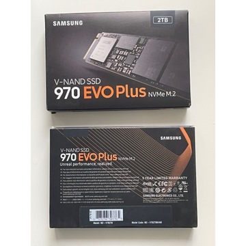 Samsung 2TB M.2 PCIe NVMe 970 EVO Plus Dysk SSD