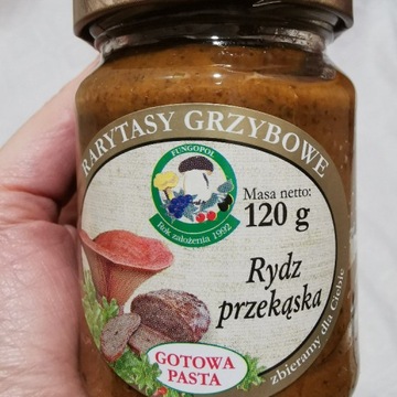 Pasta grzybowa Rydz 120g exp 02.2023