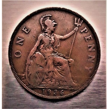 One Penny 1936. Anglia.    Nr-39