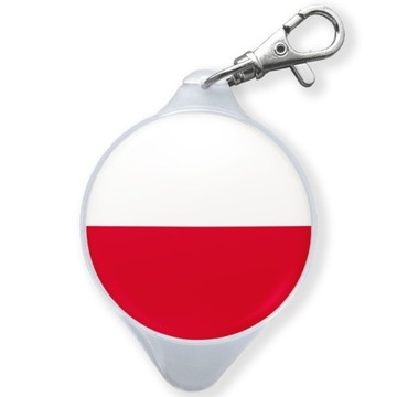 Brelok TwinCaps flaga Polski