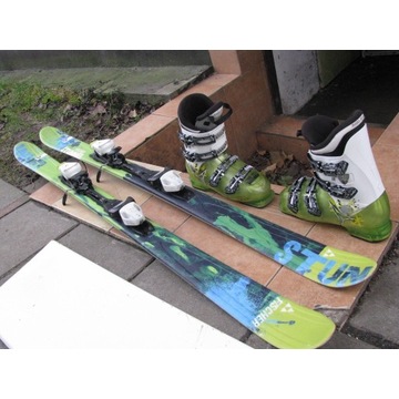NARTY FISCHER 150cm 113/70/103 + BUTY ATOMIC
