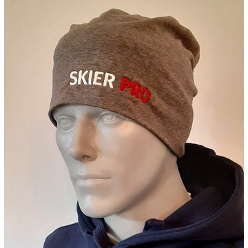Czapka narciarska SKIER PRO grey - Apres Ski