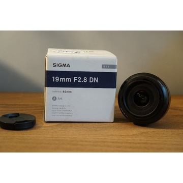 Obiektyw Sigma 19 mm F 2.8 Mocowanie Sony E / NEX