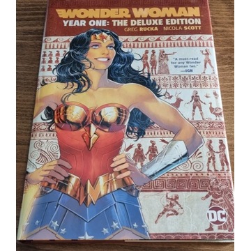 Wonder Woman Year One Deluxe Edition HC DC