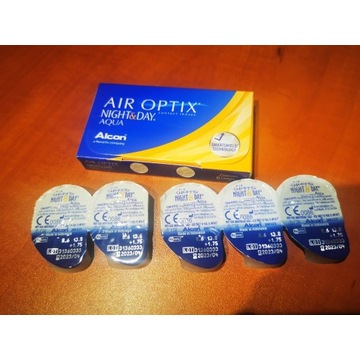 Air Optix Night&Day Aqua 5szt.  +1,75   8.6 