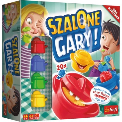 Trefl Gra planszowa Szalone gary 01767