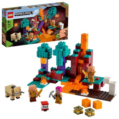 Klocki Lego Minecraft Spaczony las Maincraft