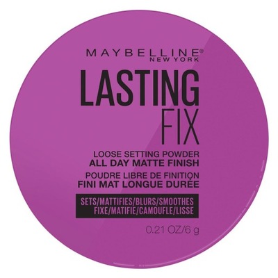 Maybelline Lasting Fix Setting + Perfecting Loose Powder transparentny p P1