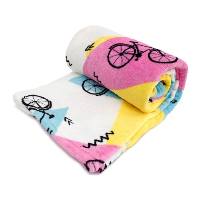 Koc Picolino BIKE 150x200 Rower multikolor