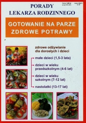 Gotowanie na parze. Zdrowe potrawy