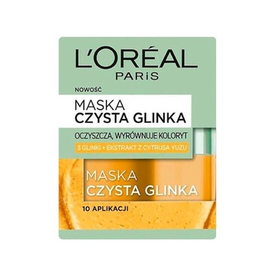 Loreal Czysta Glinka Maska Twarz Rozjaśniająca