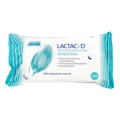 Chusteczki do higieny intymnej Lactacyd 15 szt.