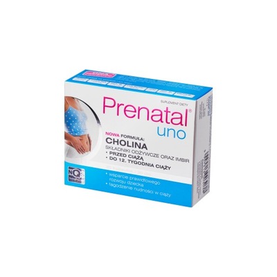 Prenatal uno kapsule 30 ks plus 28 kaps grtais