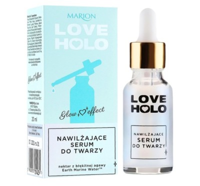 Marion Love Holo Serum do twarzy nawilżające Glow Effect 20 ml