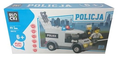 Klocki BLOCKI Policja Auto policyjne