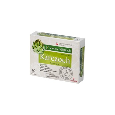 Suplement diety Colfarm karczoch tabletki 32 g 60 szt.