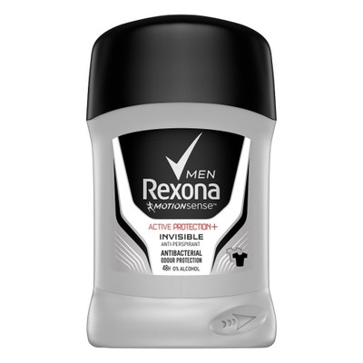 Dezodorant W sztyfcie Rexona Men 50 ml invisible active protection