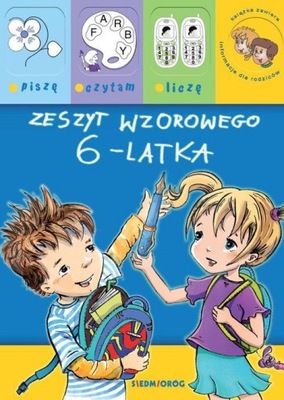 ZESZYT WZOROWEGO SZEŚCIOLATKA 6-LATKA ĆWICZENIA