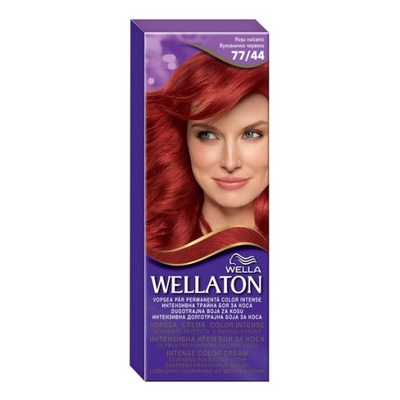 Wella Wellaton kremowy kolor włosów 77-44 ognista czerwień