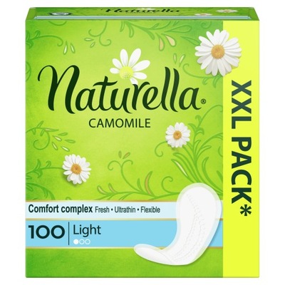 Naturella Light Camomile Wkładki higieniczne x100