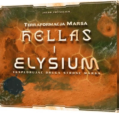 Gra planszowa Rebel Terraformacja Marsa Hellas i Elysium