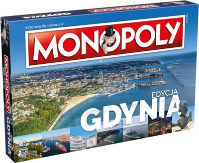 HASBRO Gra planszowa Monopoly Gdynia