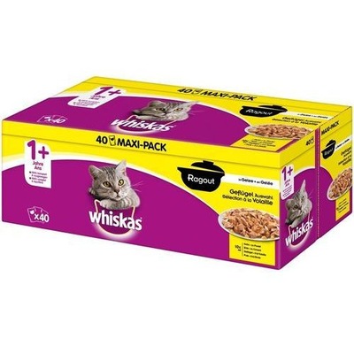 Mokra karma dla kota Whiskas mix smaków 40 x 85 kg
