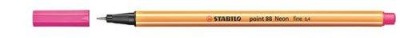 Cienkopis STABILO Point 88 neonowy różowy