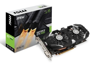 MSI GeForce GTX 1060 6GT OC V1 GDDR5