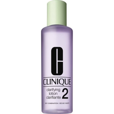 Clinique Clarifying Lotion 2 płyn złuszczający do skóry suchej i mie P1