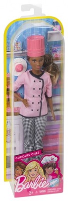 Lalka Barbie Mattel Kariera DVF50 kucharka