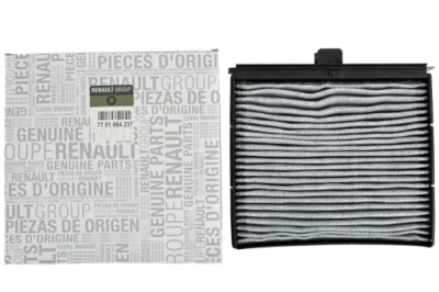 Фильтр салонный угольный renault 7701064237 оригинал фото №1