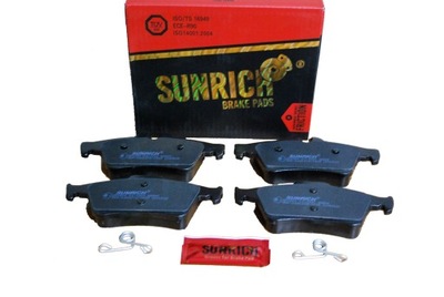 Гальмівні колодки гальмівні volvo c30 v50 v40 s40 ii c70 задня фото №1